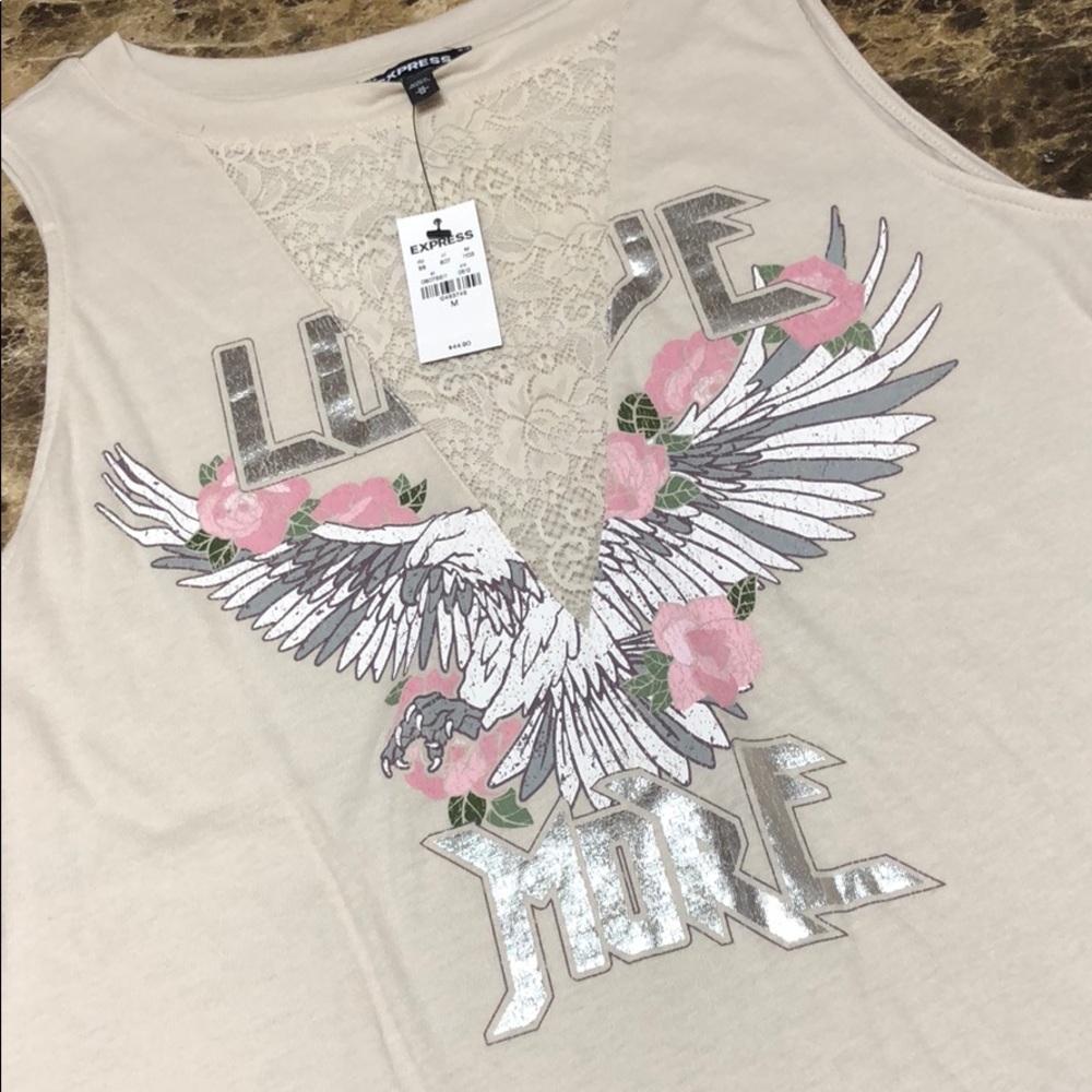 NWT Express graphic tank